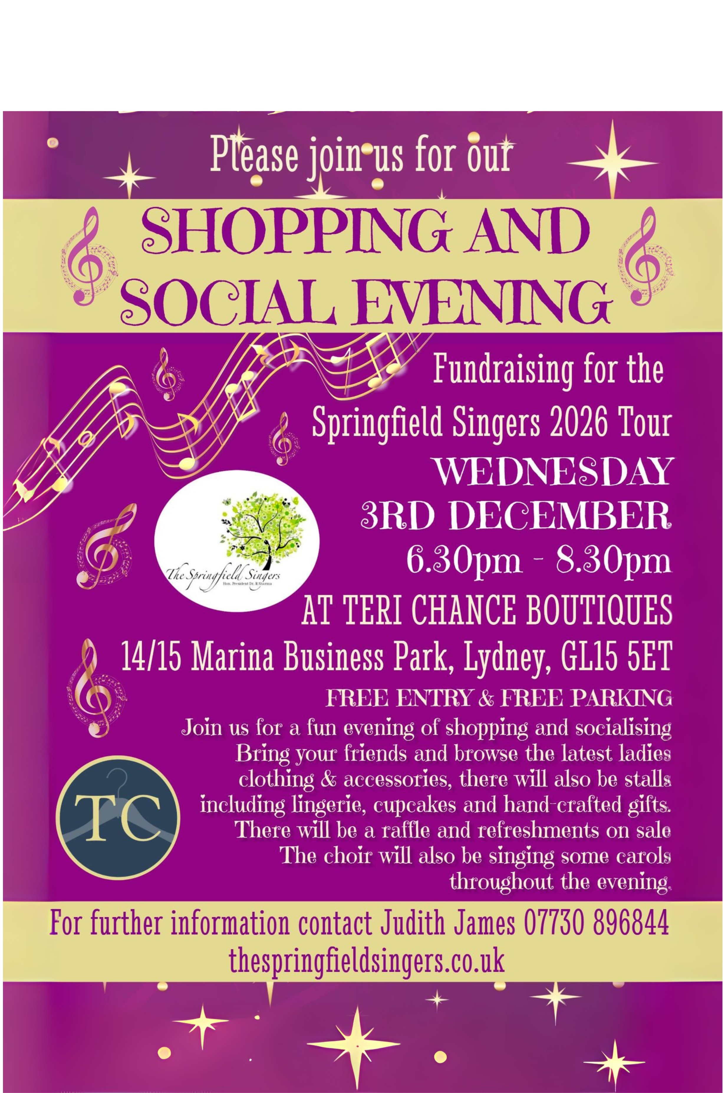 Fundraising Event Poster